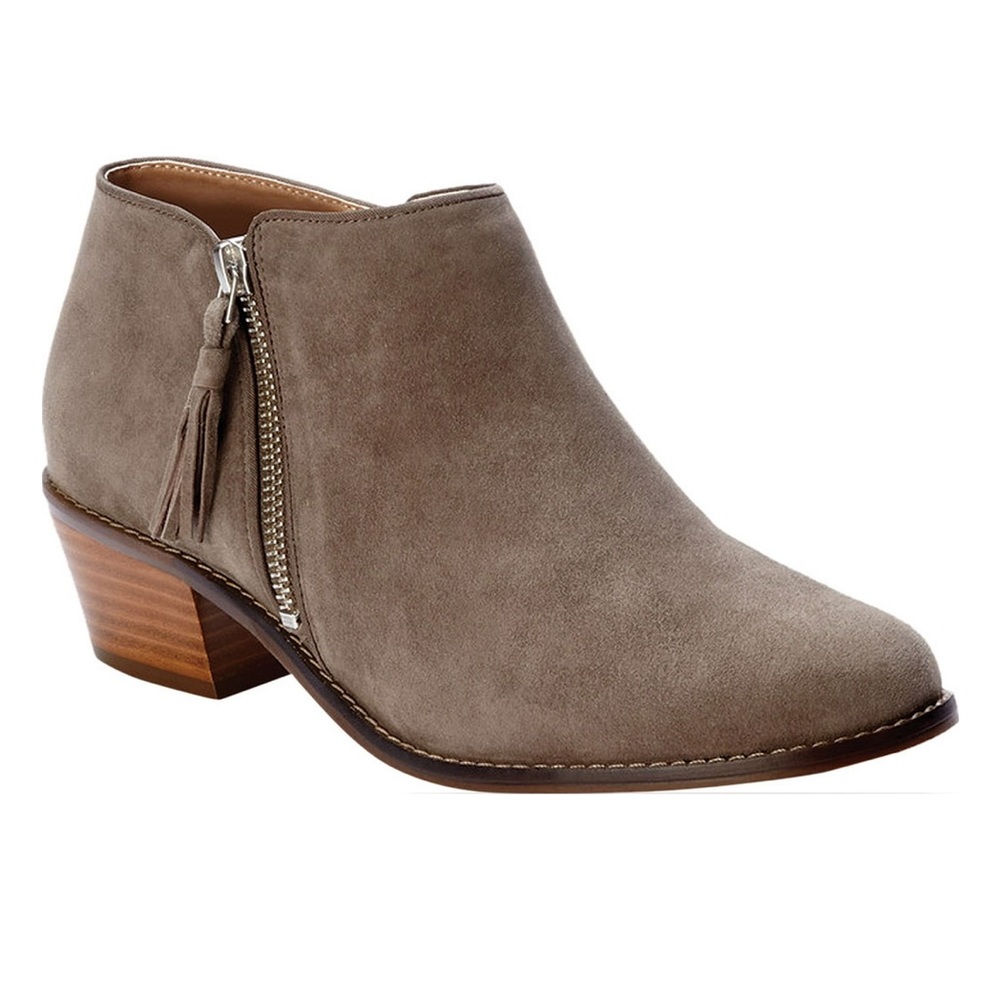 Vionic Serena Suede Bootie 9.5 Wide